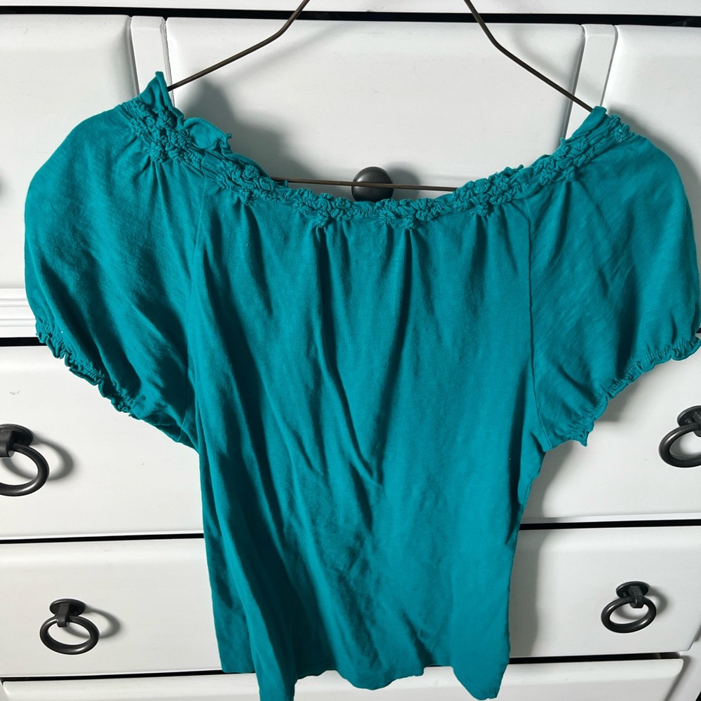 Teal Women's Top - Picture 3 of 3